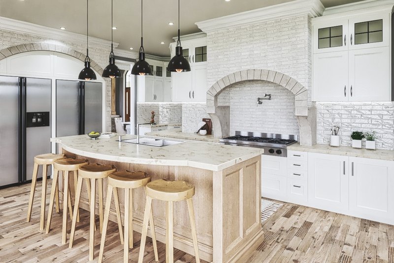 House Plan Design - Interior - Kitchen for Craftsman House Plan #54-697 - 4 bed, 4.5 bath