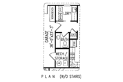 European Style House Plan - 3 Beds 4 Baths 2532 Sq/Ft Plan #11-113 