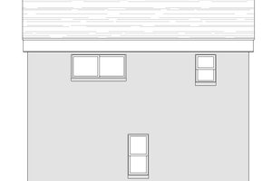 Exterior - Rear Elevation for Contemporary House Plan #932-69 - 1 bed, 2 bath
