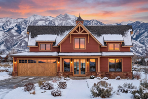 Exterior - Front Elevation 3 for Barndominium House Plan #1096-100 - 4 bed, 3 bath