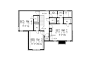 European Style House Plan - 4 Beds 2.5 Baths 2921 Sq/Ft Plan #410-384 