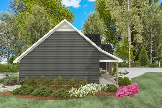 Exterior - Other Elevation for Ranch House Plan #406-9669 - 3 bed, 2.5 bath