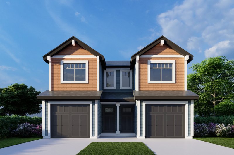 Craftsman Style House Plan - 3 Beds 2.5 Baths 1426 Sq/Ft Plan #112-251
