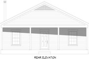 Contemporary Style House Plan - 2 Beds 1 Baths 1280 Sq/Ft Plan #932-1027 