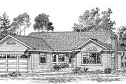 Traditional Style House Plan - 3 Beds 2 Baths 1493 Sq/Ft Plan #47-249 