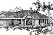 Traditional Style House Plan - 3 Beds 2 Baths 1798 Sq/Ft Plan #60-139 
