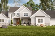 Country Style House Plan - 3 Beds 2.5 Baths 2999 Sq/Ft Plan #1089-22 Exterior 