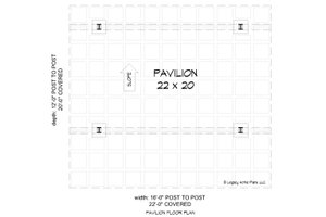 Floor Plan - Main Floor for Southern House Plan #932-760, 0 bath