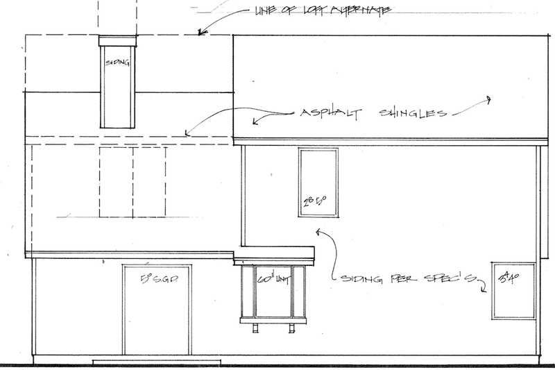 Dream House Plan - Exterior - Rear Elevation for Traditional House Plan #30-361 - 3 bed, 2 bath