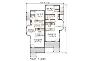 Southern Style House Plan - 3 Beds 2 Baths 2558 Sq/Ft Plan #79-242 