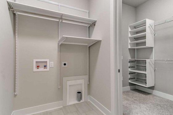 Interior - Laundry for Farmhouse House Plan #20-2547 - 3 bed, 2.5 bath