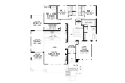 Contemporary Style House Plan - 4 Beds 2.5 Baths 2707 Sq/Ft Plan #48-979 