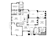 Mediterranean Style House Plan - 4 Beds 3.5 Baths 5329 Sq/Ft Plan #426-4 