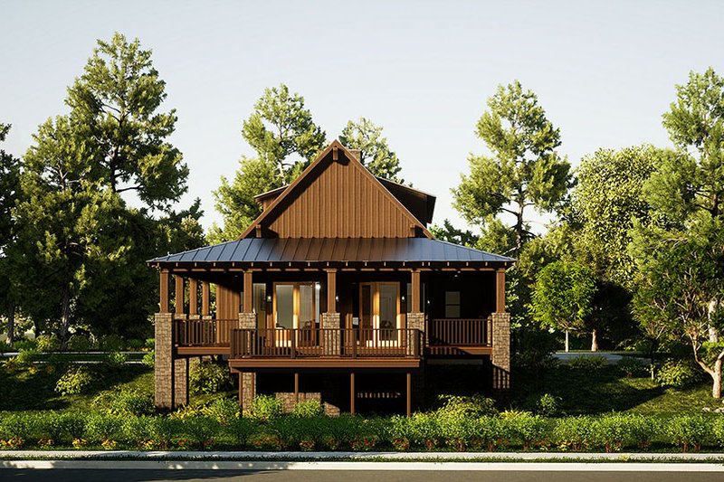 Home Plan - Exterior - Front Elevation 3 for Farmhouse House Plan #17-2359 - 3 bed, 2.5 bath