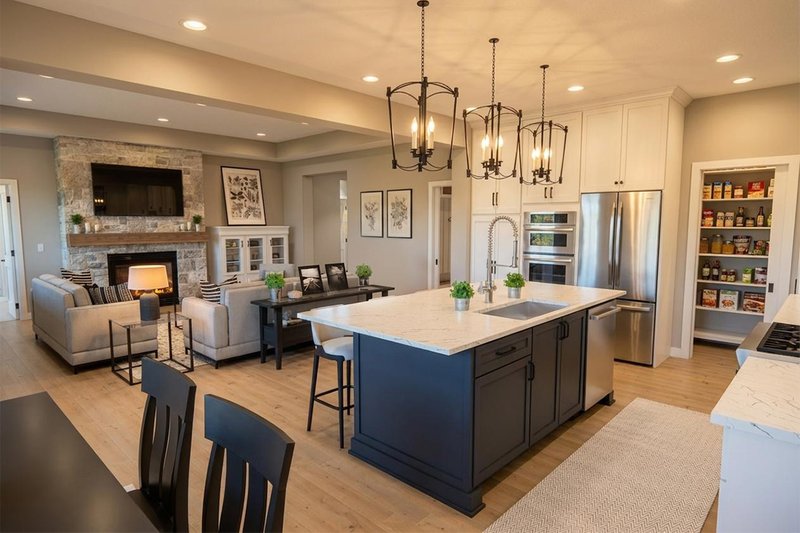 Dream House Plan - Interior - Kitchen 1 for Ranch House Plan #51-1583 - 3 bed, 2.5 bath