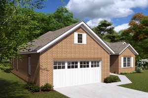 Exterior - Other Elevation 2 for Traditional House Plan #513-20 - 5 bed, 3 bath