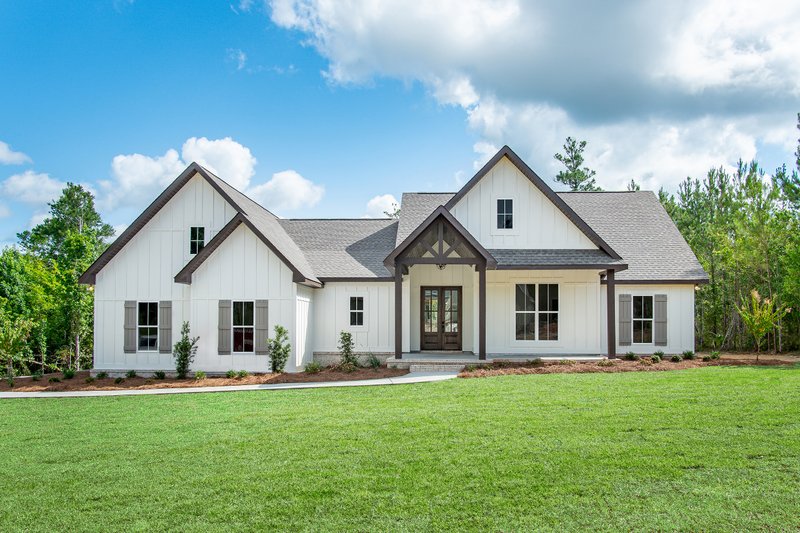 Home Plan - Ranch Exterior - Front Elevation Plan #430-296