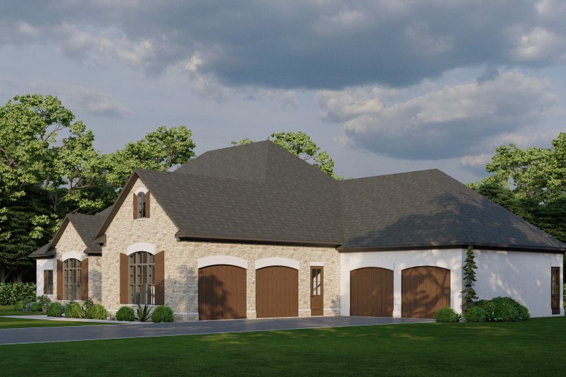 House Blueprint - Exterior - Other Elevation 1 for Traditional House Plan #923-289 - 3 bed, 2.5 bath