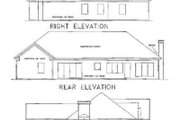 Ranch Style House Plan - 4 Beds 2 Baths 1814 Sq/Ft Plan #56-143 