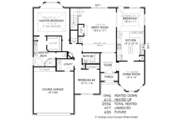European Style House Plan - 3 Beds 2 Baths 2556 Sq/Ft Plan #424-174 
