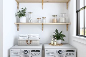 Interior - Laundry for Farmhouse House Plan #119-456 - 3 bed, 2.5 bath