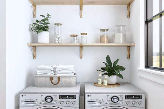 Interior - Laundry for Farmhouse House Plan #119-456 - 3 bed, 2.5 bath