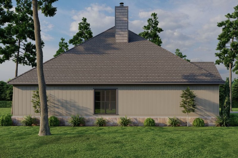Home Plan - Exterior - Other Elevation for Ranch House Plan #923-75 - 4 bed, 3 bath