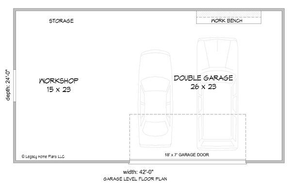 Dream House Plan - Ranch Floor Plan - Main Floor Plan #932-728