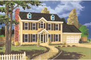 Colonial Style House Plan - 4 Beds 2.5 Baths 2141 Sq/Ft Plan #3-326 