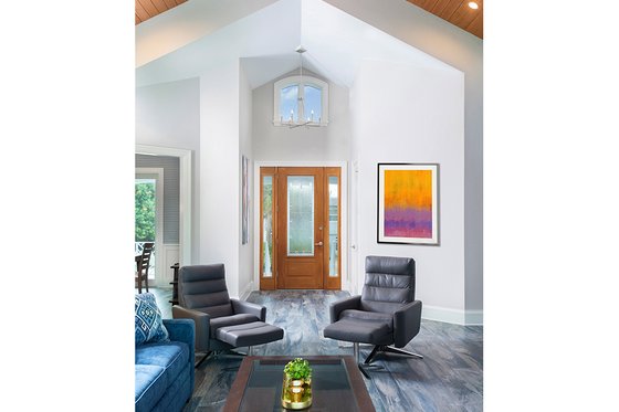 Interior - Entry for Cottage House Plan #938-130 - 3 bed, 3 bath