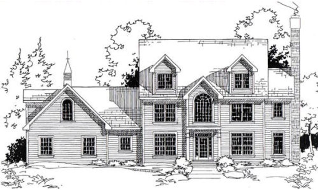Colonial Style House Plan 5 Beds 4 5 Baths 3717 Sq Ft Colonial Style House Plan 5 Beds 4 5 Baths 3717 Sq Ft