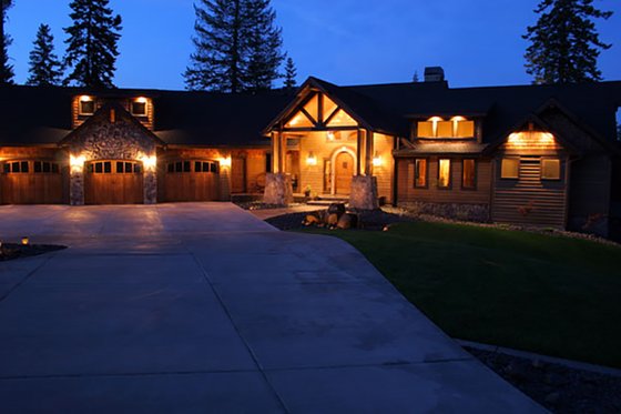 Exterior - Front Elevation 4 for Craftsman House Plan #921-23 - 4 bed, 4.5 bath