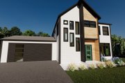 Contemporary Style House Plan - 4 Beds 2.5 Baths 3078 Sq/Ft Plan #1075-17 