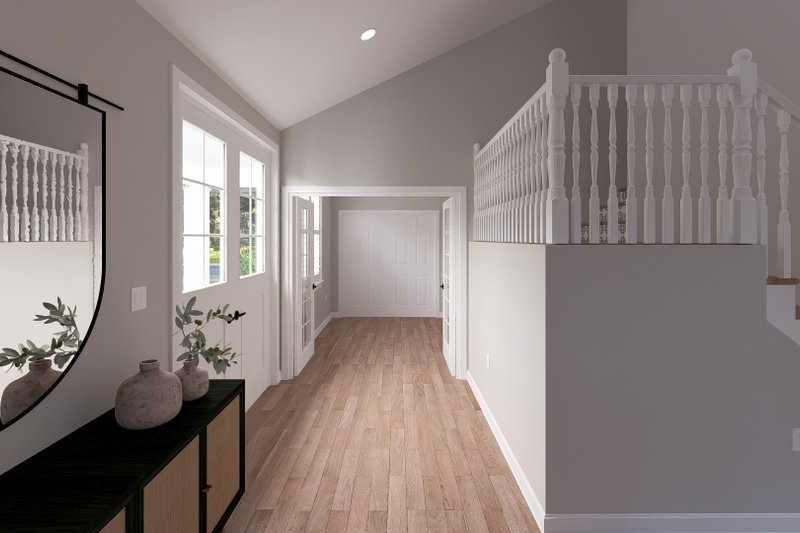House Blueprint - Interior - Entry 1 for Craftsman House Plan #1060-479 - 3 bed, 2.5 bath