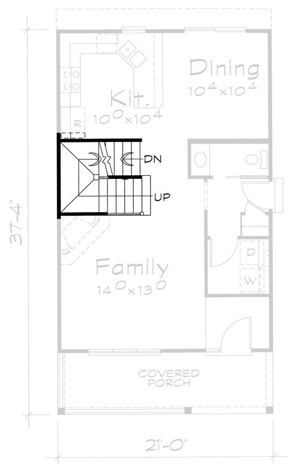 Traditional Floor Plan - Other Floor Plan #20-2105