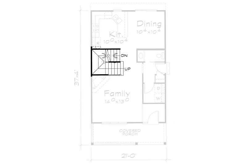 Home Plan - Floor Plan - Other Floor for Traditional House Plan #20-2105 - 3 bed, 2.5 bath