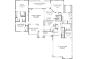 European Style House Plan - 5 Beds 3.5 Baths 3615 Sq/Ft Plan #63-126 