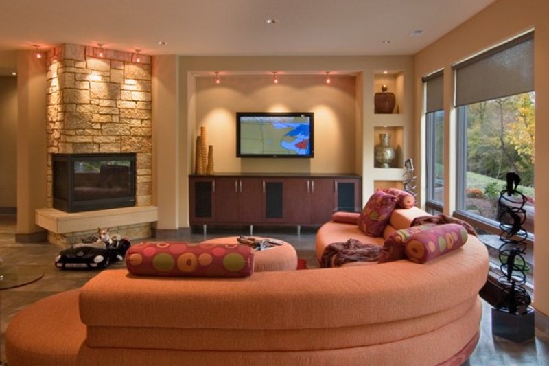 House Design - Photo 7 for Contemporary House Plan #56-601 - 4 bed, 4 bath