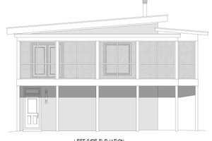 Exterior - Other Elevation for Modern House Plan #932-689 - 1 bed, 1 bath