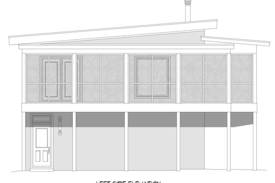 Exterior - Other Elevation for Modern House Plan #932-689 - 1 bed, 1 bath