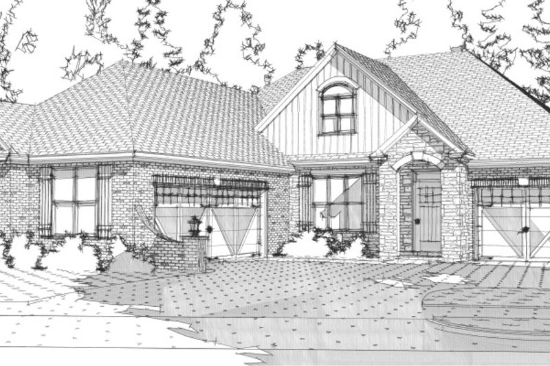 Architectural House Design - Exterior - Front Elevation 3 for Traditional House Plan #63-278 - 4 bed, 3 bath
