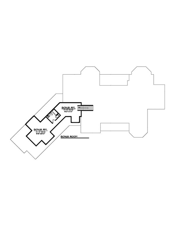Home Plan - Ranch Floor Plan - Other Floor Plan #70-1555