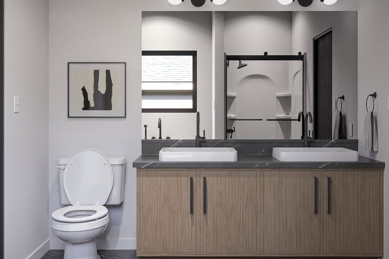 House Design - Interior - Master Bathroom for Modern House Plan #455-747 - 3 bed, 2 bath