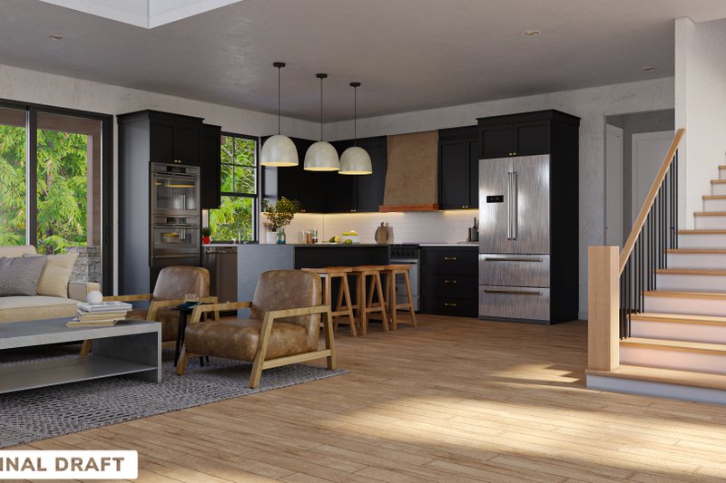 Home Plan - Interior - Other for Barndominium House Plan #1070-218 - 2 bed, 2.5 bath