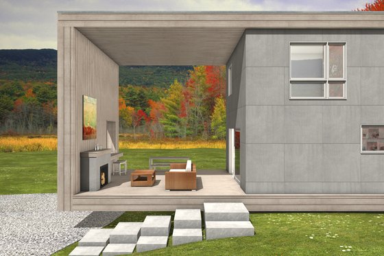 Photo for Modern House Plan #497-36 - 4 bed, 3 bath