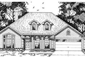 Traditional Exterior - Front Elevation Plan #42-179