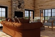 Country Style House Plan - 3 Beds 2.5 Baths 2278 Sq/Ft Plan #923-299 