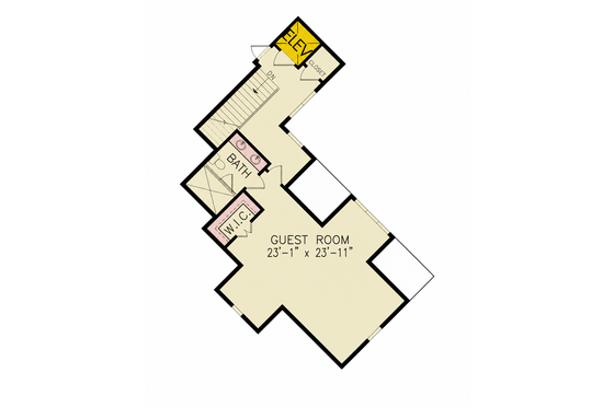 Floor Plan - Upper Floor for Country House Plan #54-714 - 5 bed, 5 bath