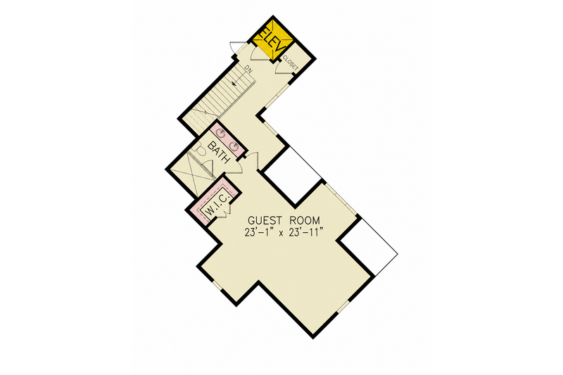 House Plan Design - Floor Plan - Upper Floor for Country House Plan #54-714 - 5 bed, 5 bath