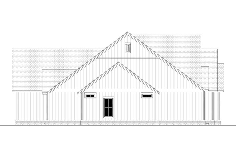 House Design - Exterior - Other Elevation for Farmhouse House Plan #430-351 - 4 bed, 3 bath